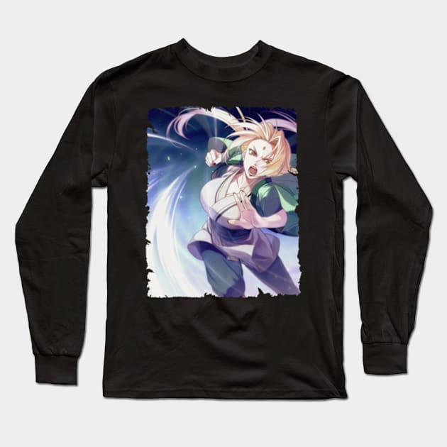 TSUNADE MERCH VTG Long Sleeve T-Shirt by xsmilexstd